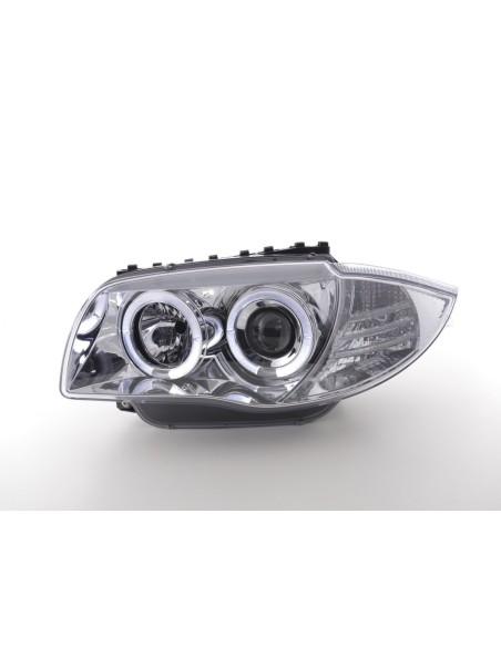 Set faro BMW Serie 1 tipo E87 / E81 04- cromato