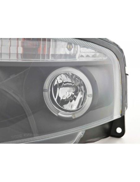 Set faro Citroen C3 02-08 nero