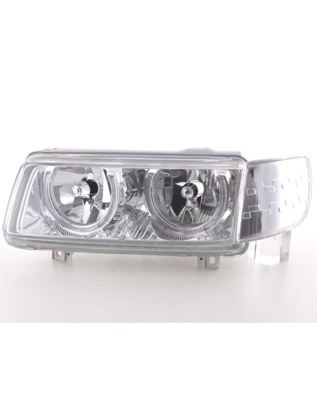 Set fari angel eyes VW Passat 35i cromato