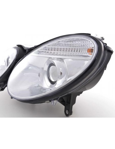 Set fari Mercedes Classe E tipo W211 02-06 cromato