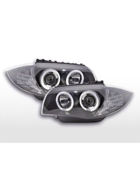 Set faro BMW serie 1 tipo E87 / E81 04- nero