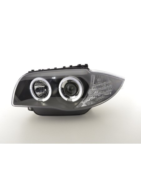 Set faro BMW serie 1 tipo E87 / E81 04- nero