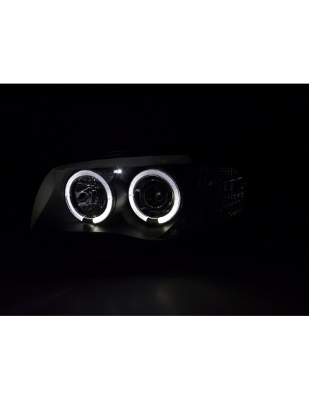 Set faro BMW serie 1 tipo E87 / E81 04- nero