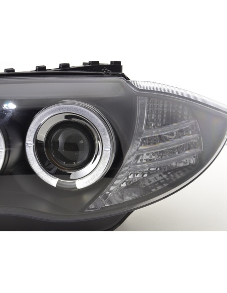 Set faro BMW serie 1 tipo E87 / E81 04- nero