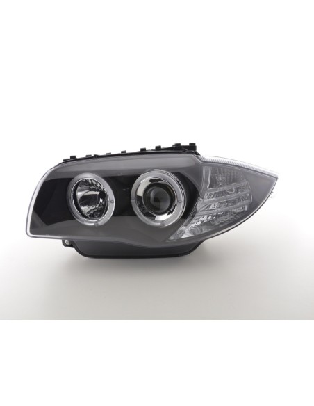 Set faro BMW serie 1 tipo E87 / E81 04- nero