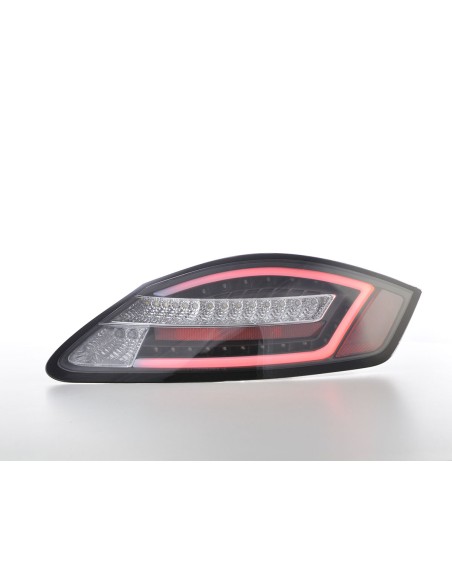 Set di luci posteriori a LED Lightbar Porsche Boxster tipo 987 04-09 nero