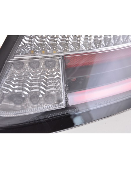 Set di luci posteriori a LED Lightbar Porsche Boxster tipo 987 04-09 nero