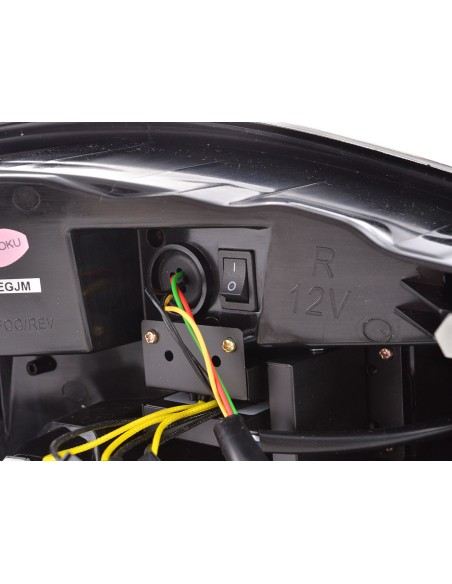 Set di luci posteriori a LED Lightbar Porsche Boxster tipo 987 04-09 nero