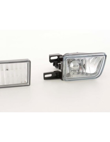 Set indicatori di direzione anteriori cromati inclusi fendinebbia VW Golf 3 / Vento tipo 1HXO, 1EXO