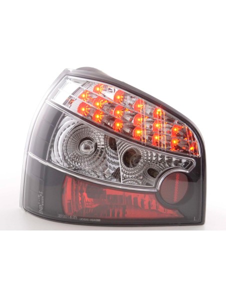 Fanali posteriori a LED set Audi A3 tipo 8L 96-02 nero