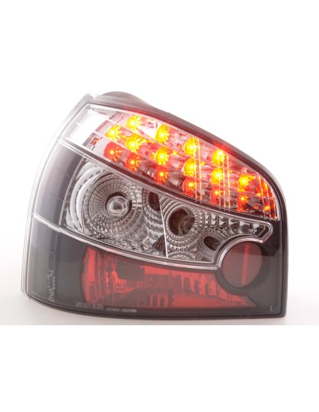 Fanali posteriori a LED set Audi A3 tipo 8L 96-02 nero