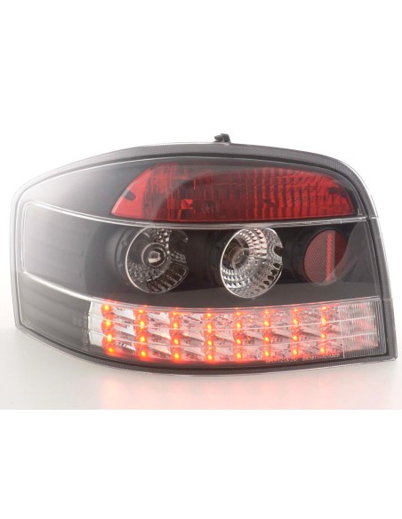 Fanali posteriori a LED set Audi A3 tipo 8P 03-05 nero