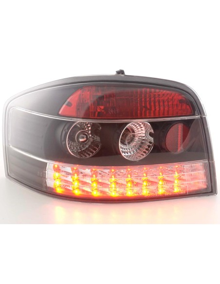 Fanali posteriori a LED set Audi A3 tipo 8P 03-05 nero