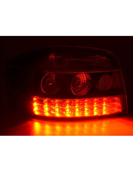 Fanali posteriori a LED set Audi A3 tipo 8P 03-05 nero