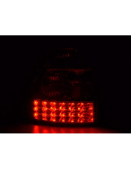 Set di luci posteriori a LED Audi A4 Avant tipo 8E 01-02 trasparente / rosso
