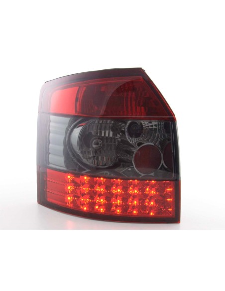 Set di luci posteriori a LED Audi A4 Avant tipo 8E 01-04 nero / rosso