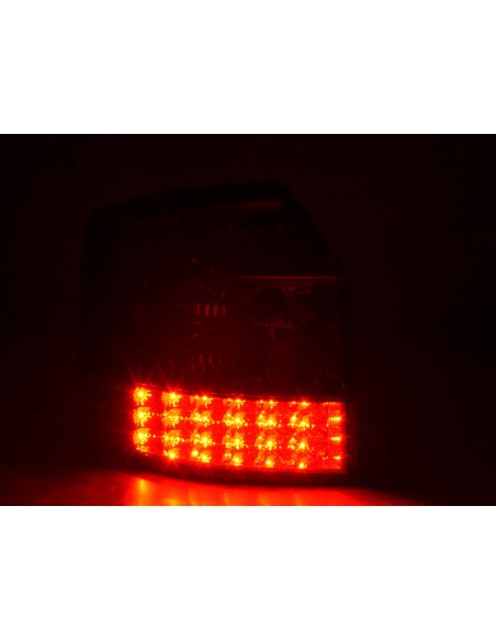 Set di luci posteriori a LED Audi A4 Avant tipo 8E 01-04 nero / rosso