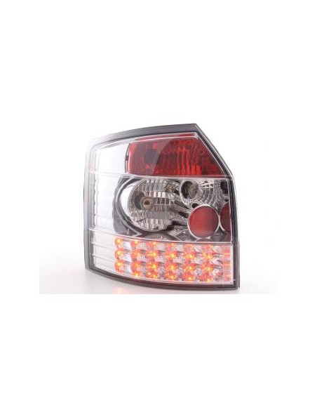 Set di luci posteriori a LED Audi A4 Avant tipo 8E 01-04 cromato