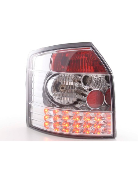 Set di luci posteriori a LED Audi A4 Avant tipo 8E 01-04 cromato