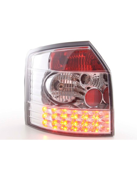 Set di luci posteriori a LED Audi A4 Avant tipo 8E 01-04 cromato