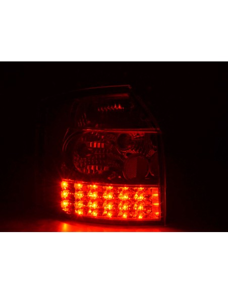 Set di luci posteriori a LED Audi A4 Avant tipo 8E 01-04 cromato
