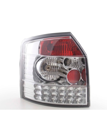 Set di luci posteriori a LED Audi A4 Avant tipo 8E 01-04 cromato