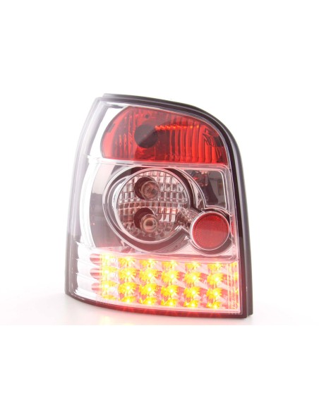 Set di luci posteriori a LED Audi A4 Avant tipo B5 95-00 cromato