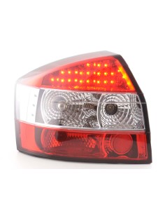 Set di luci posteriori a LED Audi A4 berlina tipo 8E 01-04 trasparente / rosso 2