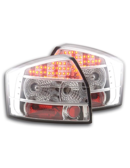 Set di luci posteriori a LED Audi A4 berlina tipo 8E 01-04 cromato