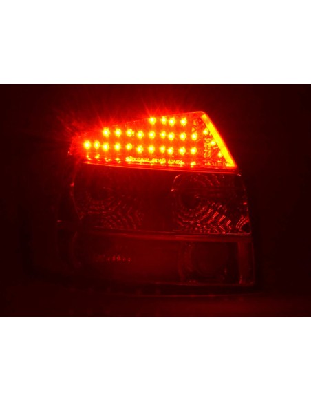 Set di luci posteriori a LED Audi A4 berlina tipo 8E 01-04 cromato