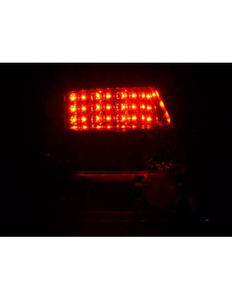 Set fanali posteriori a LED Audi A4 berlina tipo B5 95-00 chiaro / rosso S4 / TDI