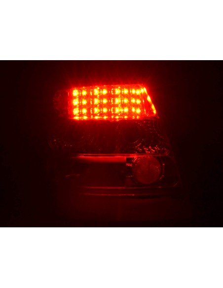 Set fanali posteriori a LED Audi A4 berlina tipo B5 95-00 chiaro / rosso S4 / TDI