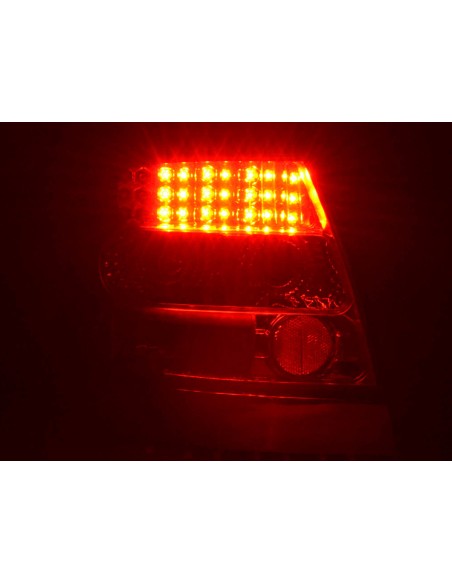 Set fanali posteriori a LED Audi A4 berlina tipo B5 95-00 cromato S4 / TDI