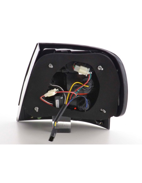 Set fanali posteriori a LED Audi A4 berlina tipo B5 95-00 cromato S4 / TDI