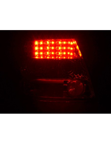 Set di luci posteriori a LED Audi A4 berlina tipo B5 95-00 trasparente / rosso