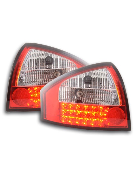 Fanali posteriori a LED set Audi A6 berlina tipo 4B 97-03 trasparente / rosso