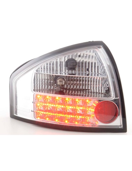 Set di luci posteriori a LED Audi A6 berlina tipo 4B 97-03 cromato