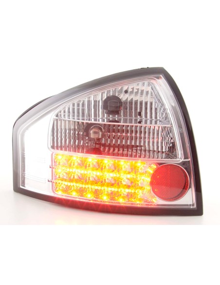 Set di luci posteriori a LED Audi A6 berlina tipo 4B 97-03 cromato