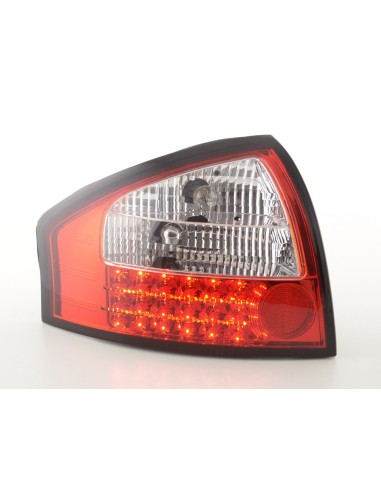 Fanali posteriori a LED set Audi A6 berlina tipo 4B 97-03 trasparente / rosso