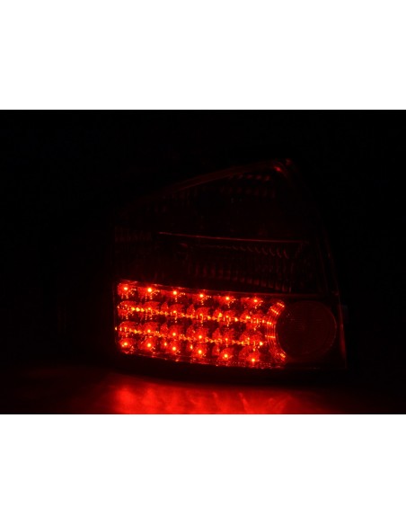 Fanali posteriori a LED set Audi A6 berlina tipo 4B 97-03 trasparente / rosso
