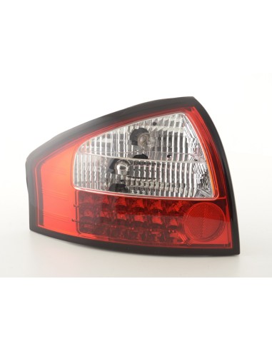 Fanali posteriori a LED set Audi A6 berlina tipo 4B 97-03 trasparente / rosso