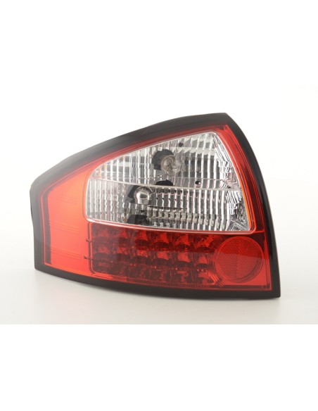 Fanali posteriori a LED set Audi A6 berlina tipo 4B 97-03 trasparente / rosso