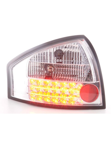 Set di luci posteriori a LED Audi A6 berlina tipo 4B 97-03 cromato