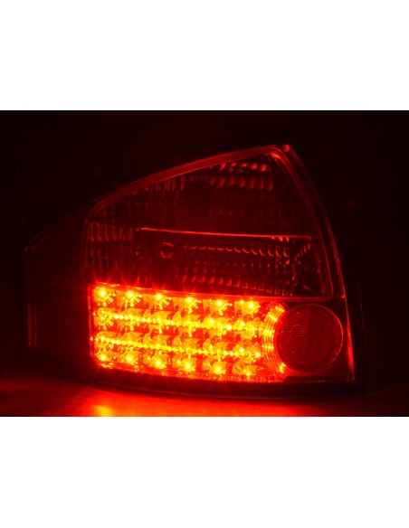Set di luci posteriori a LED Audi A6 berlina tipo 4B 97-03 cromato