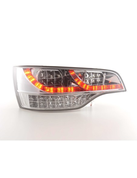 Fanali posteriori a LED set Audi Q7 tipo 4L 06- cromato