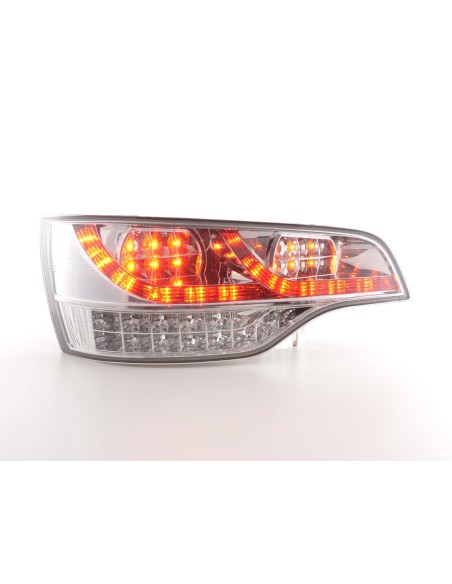 Fanali posteriori a LED set Audi Q7 tipo 4L 06- cromato