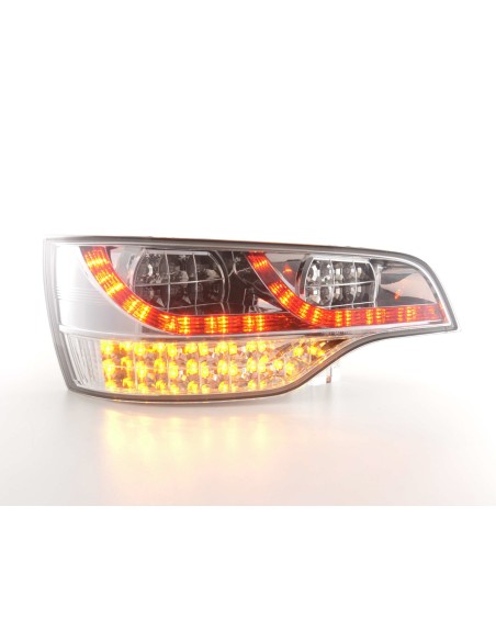 Fanali posteriori a LED set Audi Q7 tipo 4L 06- cromato
