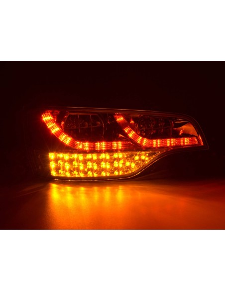 Fanali posteriori a LED set Audi Q7 tipo 4L 06- cromato