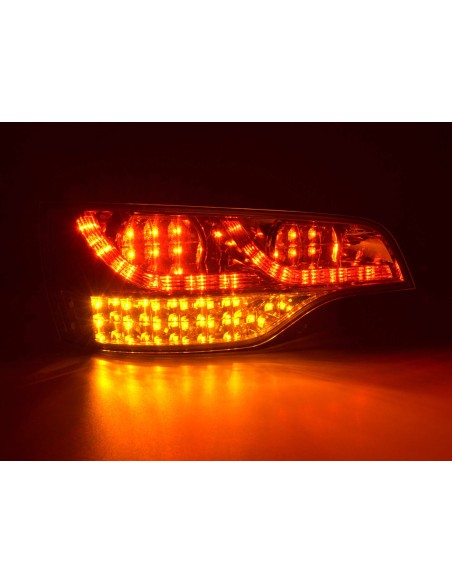 Fanali posteriori a LED set Audi Q7 tipo 4L 06- cromato