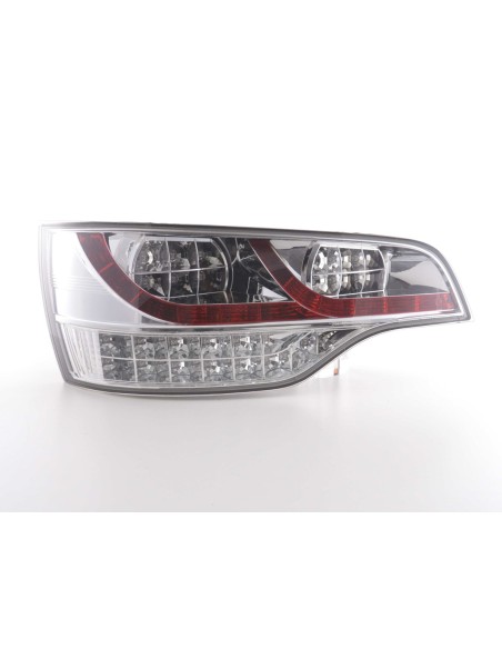 Fanali posteriori a LED set Audi Q7 tipo 4L 06- cromato